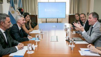 meoni recibio a representantes del banco mundial y del banco de desarrollo de america latina