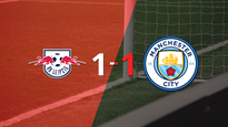 con un empate 1 a 1, rb leipzig y manchester city definen todo en el partido de vuelta