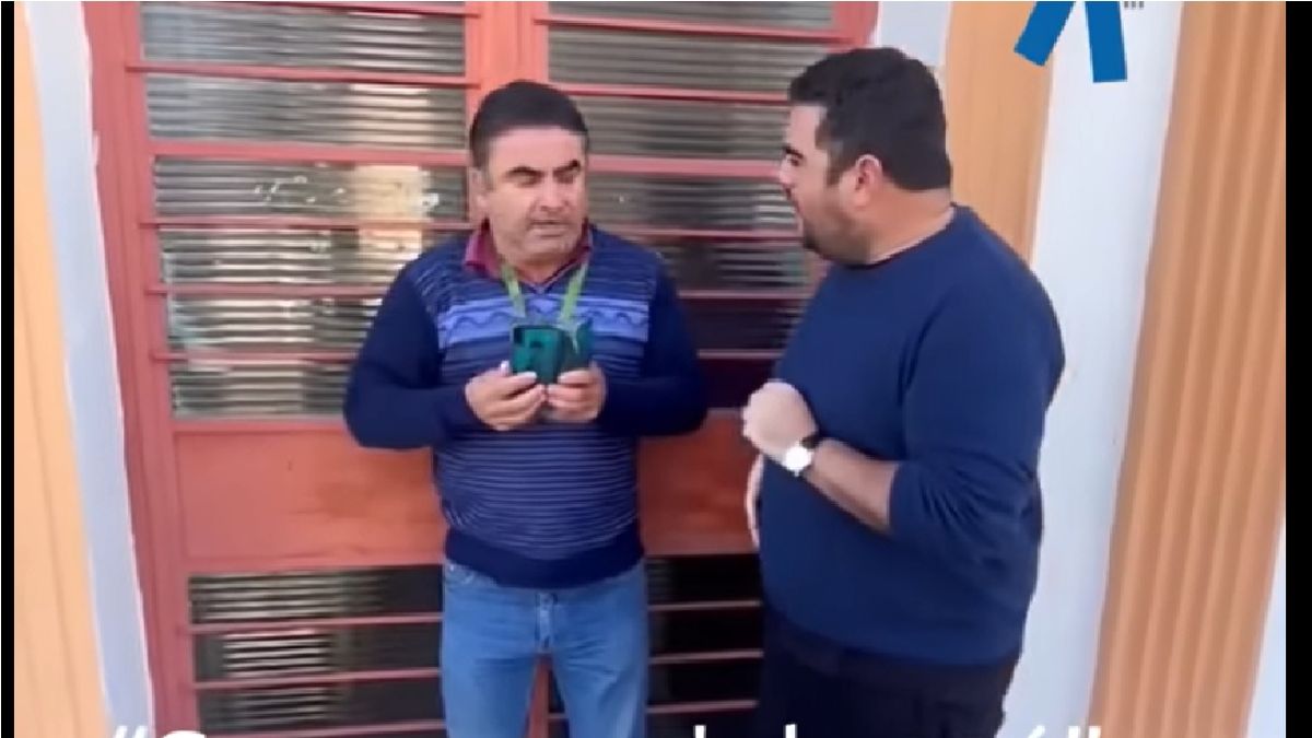 Unheard of discussion between the mayor of Paysandú and the mayor of Porvenir at the door of a CAIF