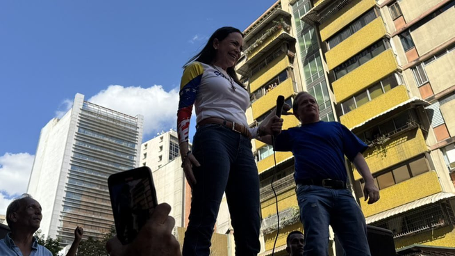 María Corina Machado rompió el silencio tras ser secuestrada y aseguró estar en un lugar seguro.