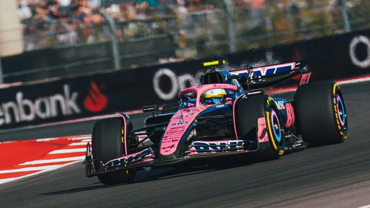 Franco Colapinto will start from position 15 in the US GP: TV and race start time