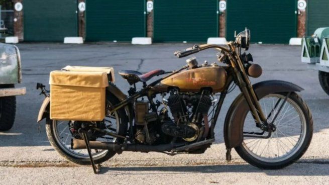 La moto conserva su estado original&nbsp;
