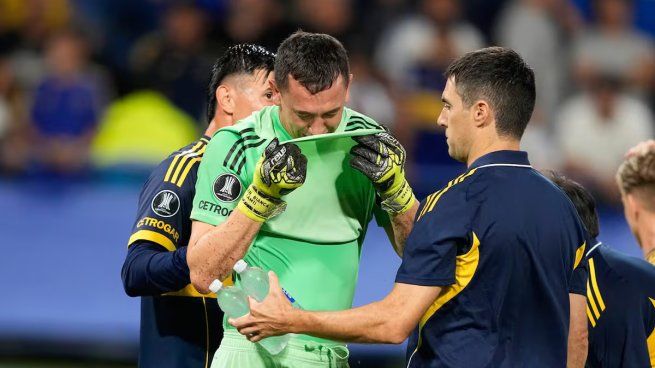Marchesín sufrió una grave lesión y Boca pierde a su arquero en la previa del Superclásico