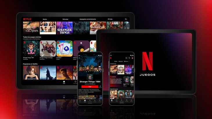 Netflix en varios dispositivos en una misma cuenta.