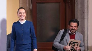 Sheinbaum respondió a los medios sobre las deficiencias en el suministro de fármacos tras un evento oficial en Yucatán.