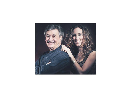 Buen arte y buena química: Belén Pasqualini y Alberto Favero en “Canciones a la intemperie”.