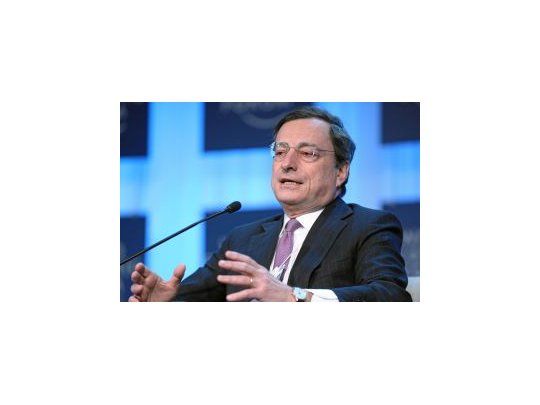 El presidente del BCE, Mario Draghi.