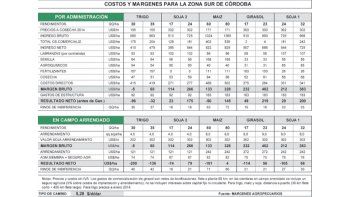 Arrendamientos en baja