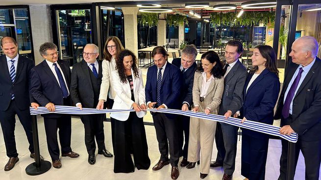 Luis Lacalle Pou encabezó la inauguración del espacio.