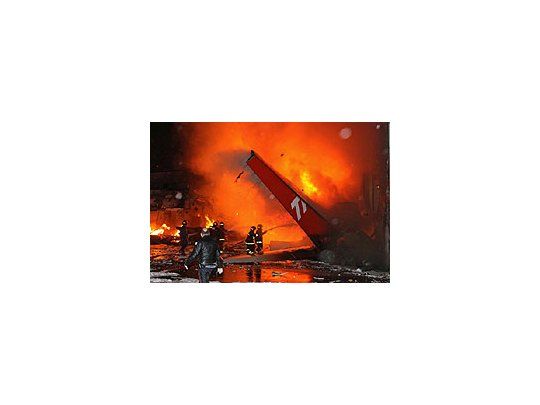 Imagen de la tragedia en el aeropuerto de San Pablo el 17 de julio pasado.