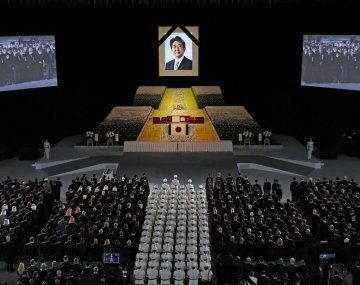 Funerales de Shinzo Abe. 
