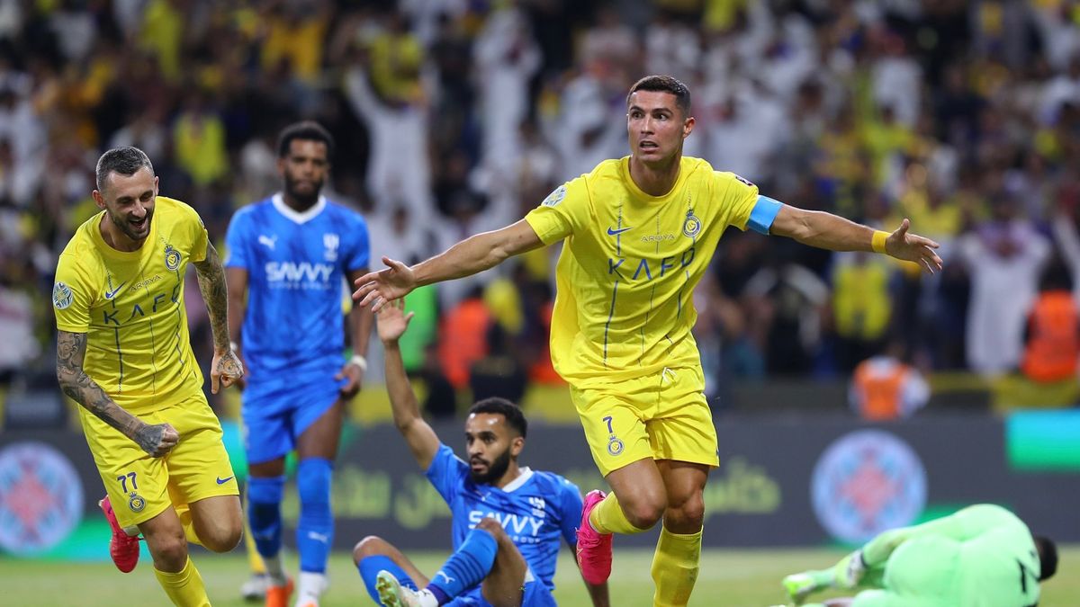 After more than eight months, Cristiano Ronaldo celebrated his first title in Arabia