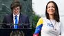 Milei realizaría un viaje express para participar de una premiación a Corina Machado.