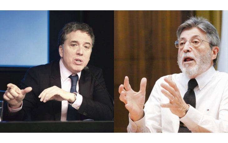 Nicolás Dujovne y Alberto Abad.