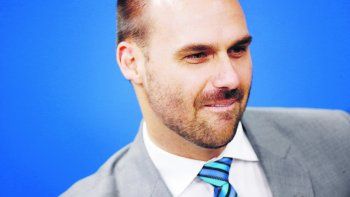 repudiado. Eduardo Bolsonaro recibi&oacute; el rechazo de todo el arco pol&iacute;tico brasile&ntilde;o por haber amenazado con instaurar un gobierno de facto.
