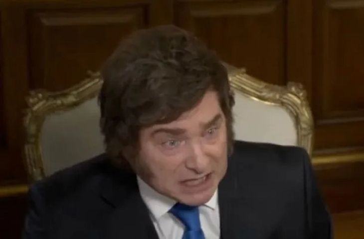 “A mí no me van a llevar puesto como lo hicieron con Mauricio Macri. No me voy a dejar amedrentar por delincuentes, chorros y asesinos”, afirmó el mandatario. “A mí no me van a llevar puesto como lo hicieron con Mauricio Macri. No me voy a dejar amedrentar por delincuentes, chorros y asesinos”, afirmó el mandatario.