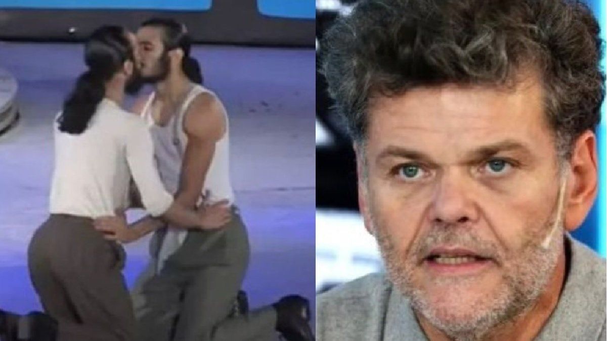 Alfredo Casero’s fury against two dancers who kissed in Cosquín