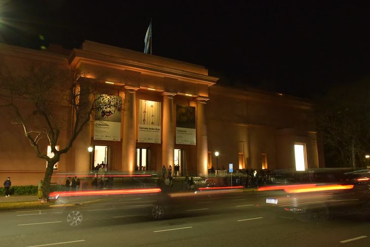 Museo Nacional de Bellas Artes, uno de los centros de la cultura porteña.