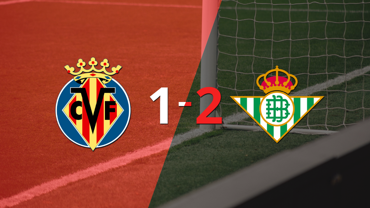 Betis Ganó Por 2-1 En Su Visita A Villarreal