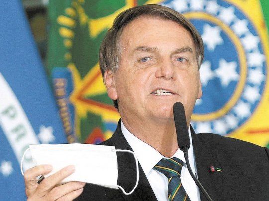 El presidente de Brasil, Jair Bolsonaro.