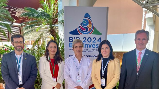 Luis Caputo participó de la reunión del Banco Interamericano de Desarrollo (BID).