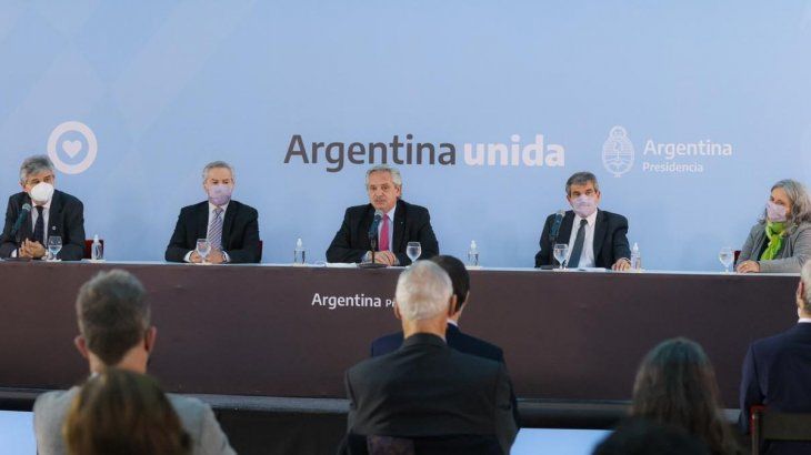 El presidente Alberto Fernández en el Día de la Afirmación de los Derechos Argentinos sobre las Malvinas