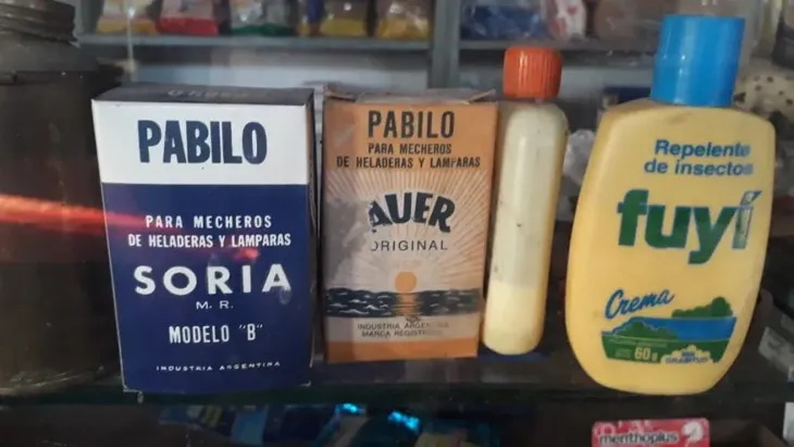 Some of the products sold at the Don Meier grocery store. Some of the products sold at the Don Meier grocery store.