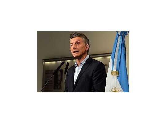 El presidente Mauricio Macri brindó una conferencia de prensa en Casa Rosada.