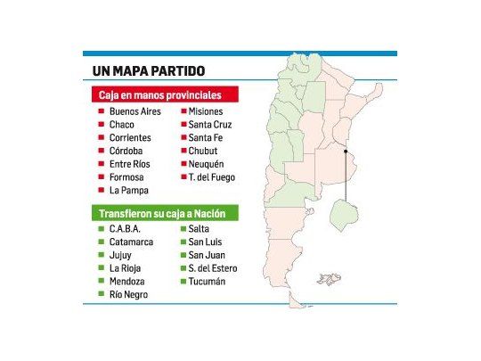 Nación acorrala a provincias por fondos jubilatorios