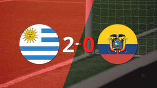 en su casa, uruguay le gano a ecuador por 2-0