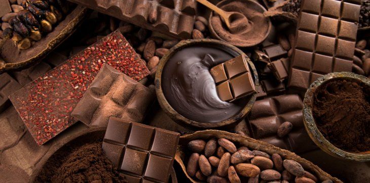 El chocolate tiene compuestos de hierro que ayudan al organismo. 
