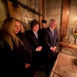 milei cierra su gira en israel en un clima de tension por el fin de la tregua entre iran y eeuu milei cierra su gira en israel en un clima de tension por el fin de la tregua entre iran y eeuu