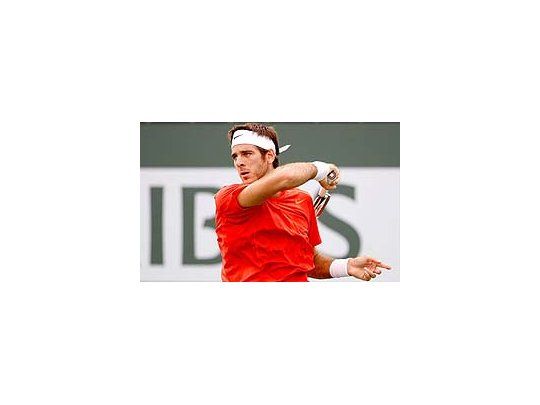 Juan Martín Del Potro continúa a paso firme.