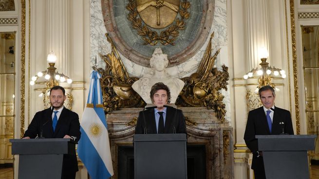 El presidente Javier Milei anunció el Plan Nuclear Argentino.