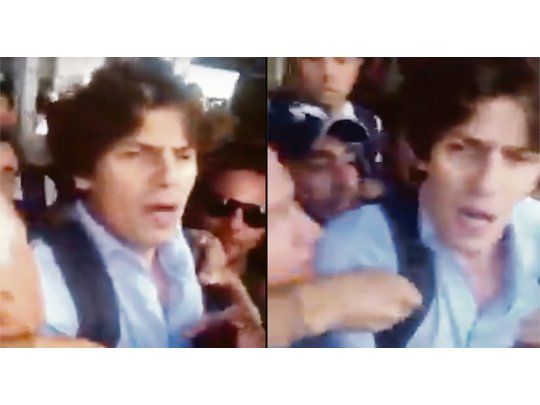 intolerancia. El diputado Martín Lousteau fue agredido por trabajadores del Bapro que rechazan la reforma de Vidal. Píparo también fue escrachada.
