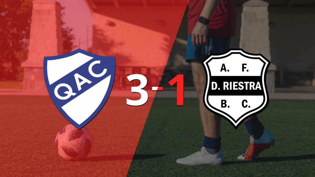Quilmes walked Riestra and sealed his 3-1 win