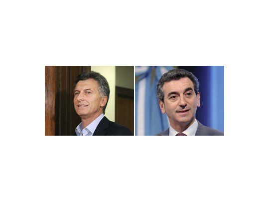 Mauricio Macri y Florencio Randazzo.