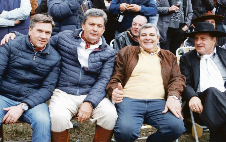 efervescencia. Los dirigentes de Chaco Somos Todos -que alienta al radical Carim Peche para la gobernación- celebraron el fallo, que complica la puja entre Capitanich y Peppo.