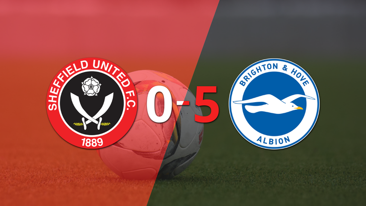 Goleada de Brighton and Hove a Sheffield United con doblete de Simon Adingra incluído