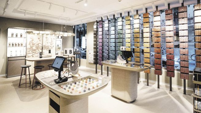 Cambio. Así se ve actualmente la boutique de Nespresso en Recoleta.