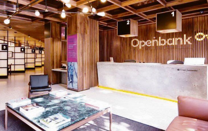 Futurista. Openbank, el banco 100% digital de Santander.