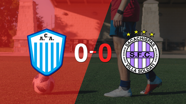 Sin muchas emociones, Argentino de Merlo y Sacachispas empataron 0-0