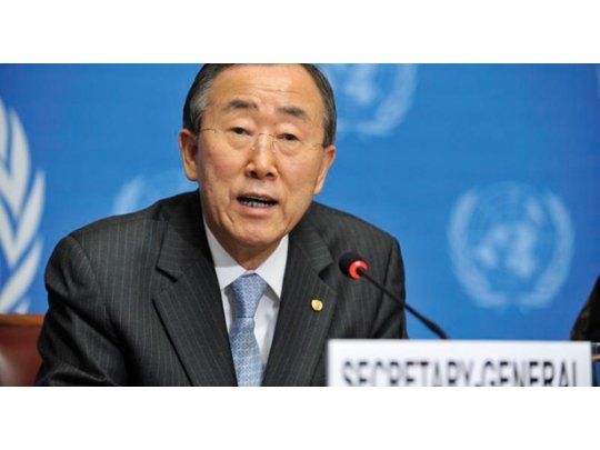 Ban Ki Moon.