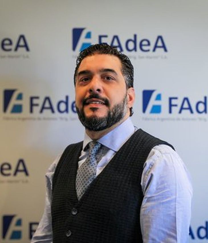 Manco, el titular de FAdeA. Manco, el titular de FAdeA.