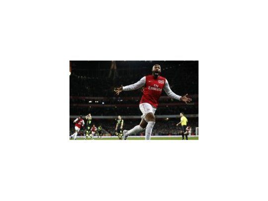 El grito sagrado. Henry volvió a Arsenal y gritó de nuevo.