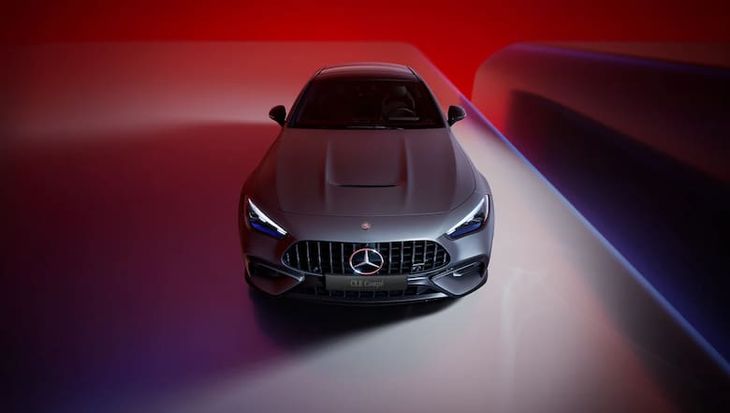 El vehículo elegido es un Mercedes-AMG CLE 53 4MATIC+ Coupé, cuyo precio de lista asciende a u$s195.000.