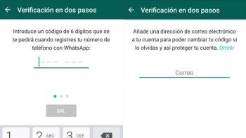 Si espontáneamente recibísel código de 6 dígitos de WhatsApp es que alguien quiere entrar a tu cuenta.