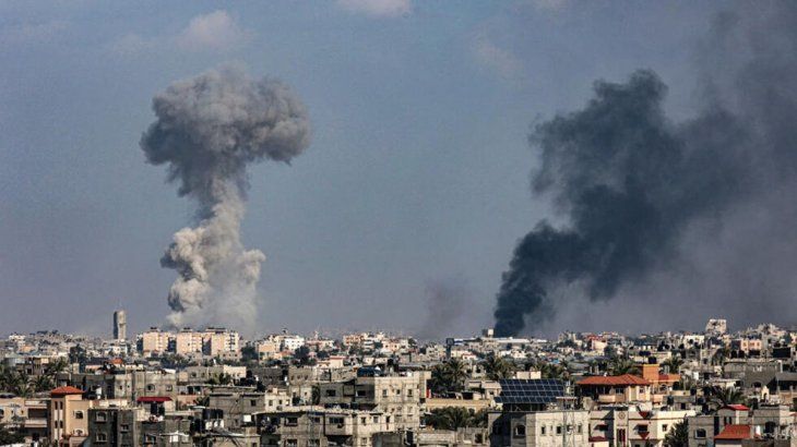 La Franja de Gaza, epicentro de los bombardeos