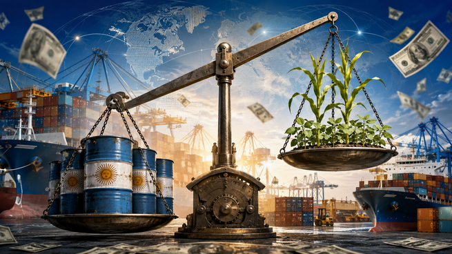 El petróleo crudo fue el principal producto de exportación argentino en el primer semestre, con ventas por u$s4.693 millones.