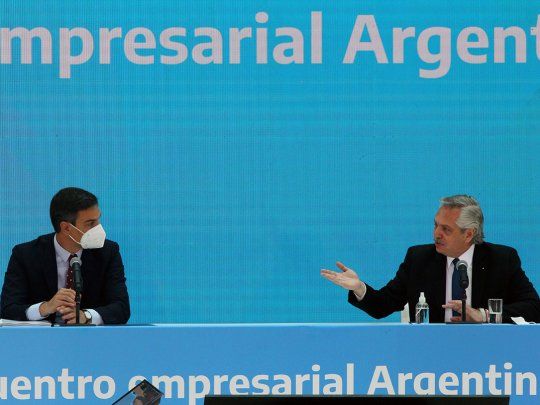 Pedro Sánchez España Alberto Fernández Visita 09-06-2021